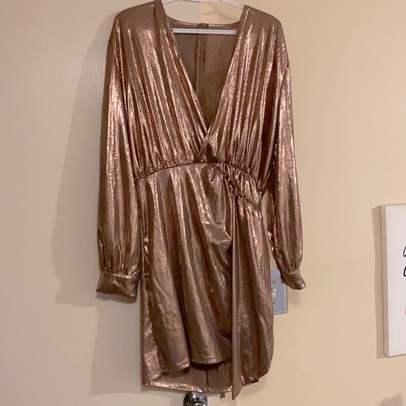 Dresses & Skirts - Size 2XL Rose gold dress